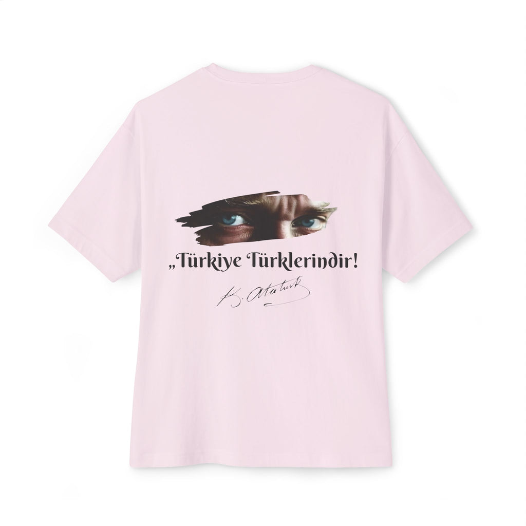 „Türkiye Türklerindir!“ - Back - Oversized Boxy T-Shirt