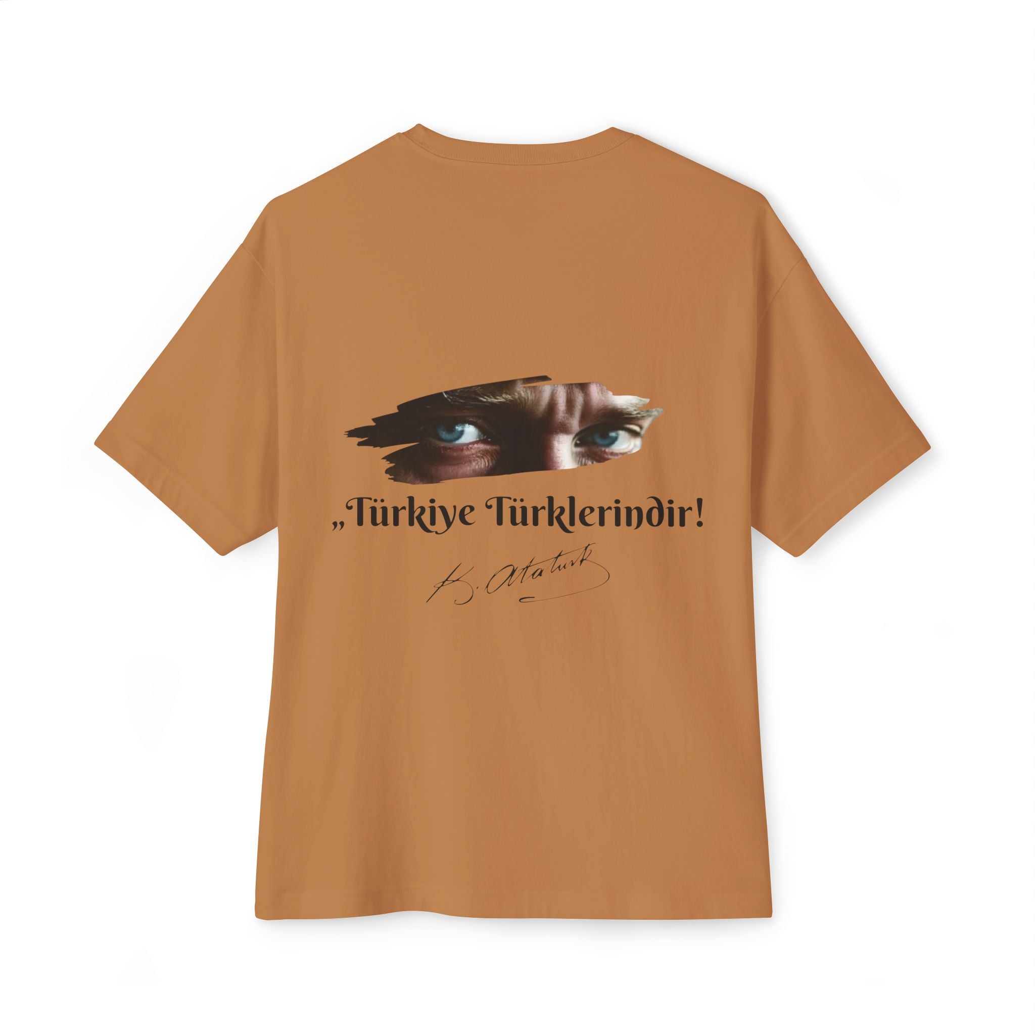 „Türkiye Türklerindir!“ - Back - Oversized Boxy T-Shirt