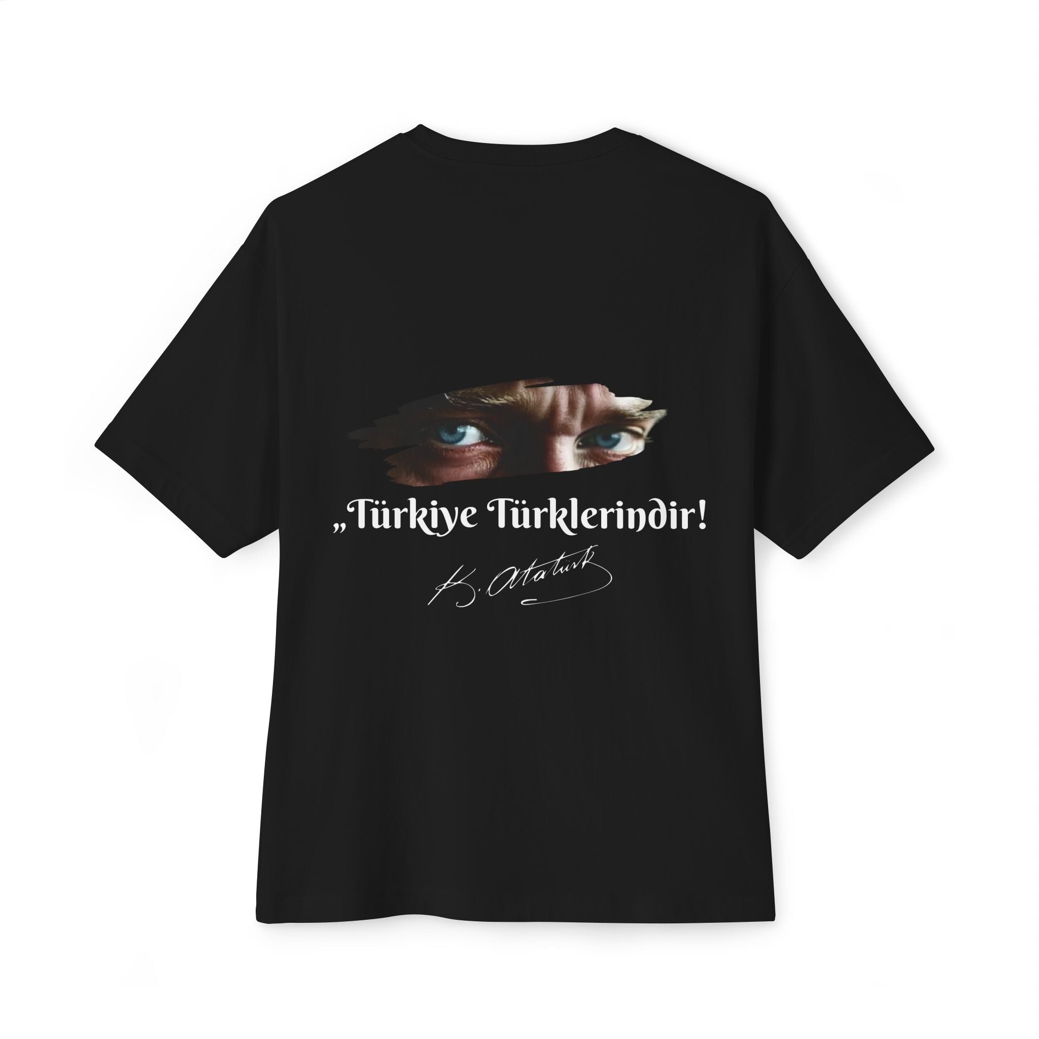 „Türkiye Türklerindir!“ - Back - Oversized Boxy T-Shirt