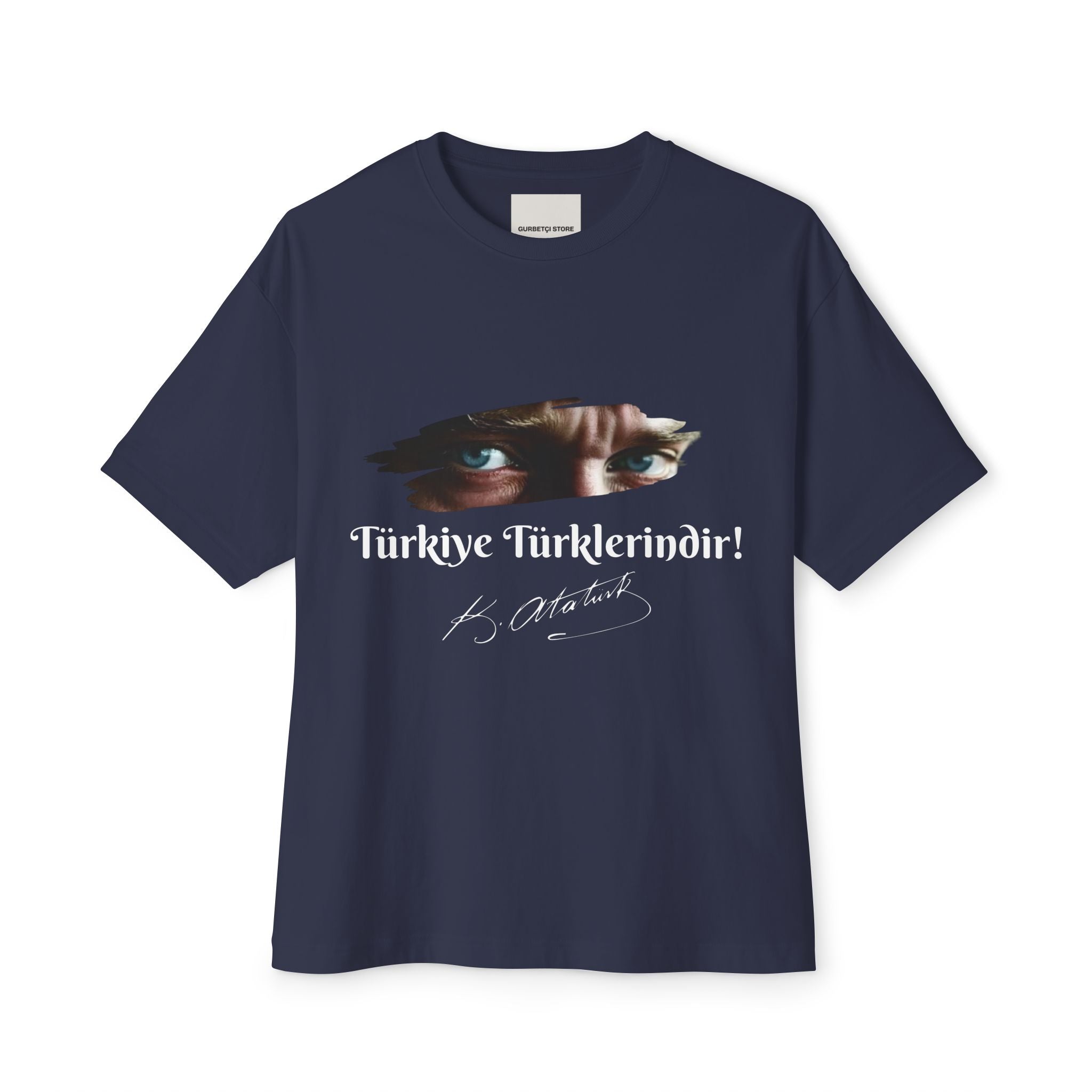 „Türkiye Türklerindir!“ - Front - Oversized Boxy T-Shirt