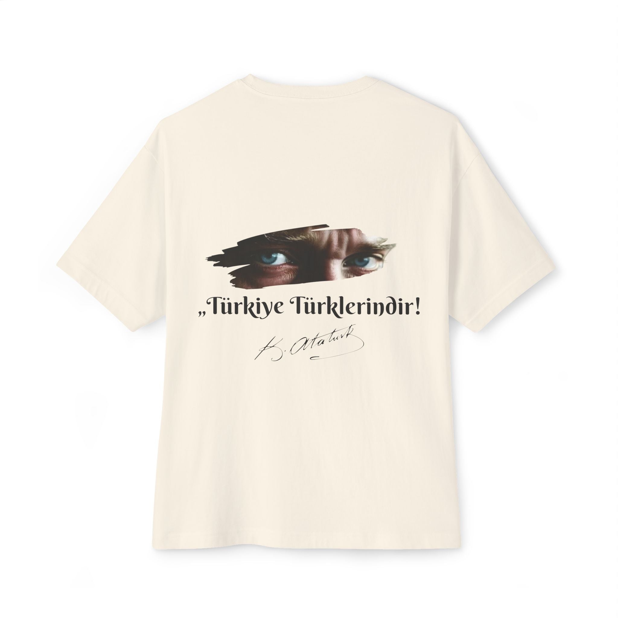 „Türkiye Türklerindir!“ - Back - Oversized Boxy T-Shirt